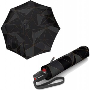 Жіноча парасолька складана Knirps T. 200 Perfection Black Kn95 3201 8422