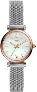 Годинники наручні жіночі FOSSIL ES4614 кварцові, "міланський" браслет, США