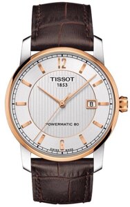 Годинники наручні чоловічі Tissot TITANIUM AUTOMATIC T087.407.56.037.00