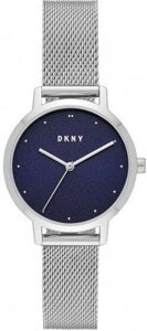 Годинники наручні жіночі DKNY NY2840 кварцові, синій циферблат, США