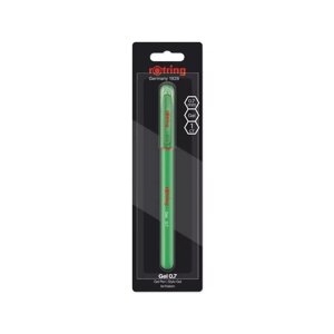 Ручка гелева Rotring Green GEL 0,7 блістер R2115362G
