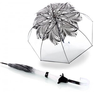 Жіноча парасолька-тростина Knirps C. 760 Transparent View Kn96 8760 8318