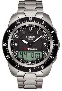 Годинники наручні чоловічі Tissot T-Touch Expert T013.420.44.057.00