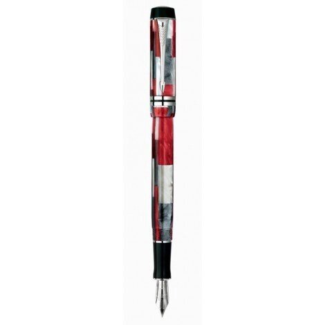 Пір'яна ручка Parker DUOFOLD Mosaic Red FP 97 512R від компанії "Cronos" поза часом - фото 1