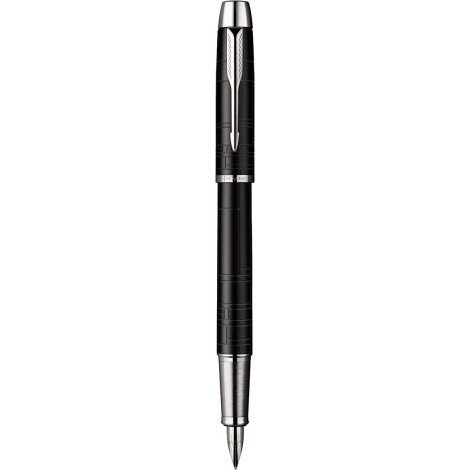 Пір'яна ручка Parker IM Premium Matt Black FP 20 412M від компанії "Cronos" поза часом - фото 1