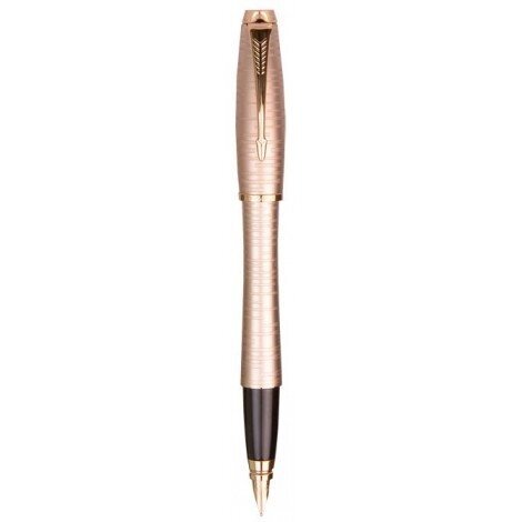 Пір'яна ручка Parker Urban Premium Golden Pearl FP F 21 212GP від компанії "Cronos" поза часом - фото 1