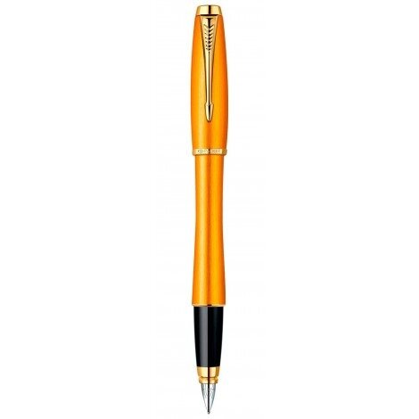 Пір'яна ручка Parker URBAN Premium Mandarin Yellow FP 21 212Y від компанії "Cronos" поза часом - фото 1