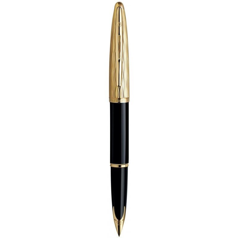 Пір'яна ручка Waterman CARENE Essential Black/Gold FP 11 204 від компанії "Cronos" поза часом - фото 1