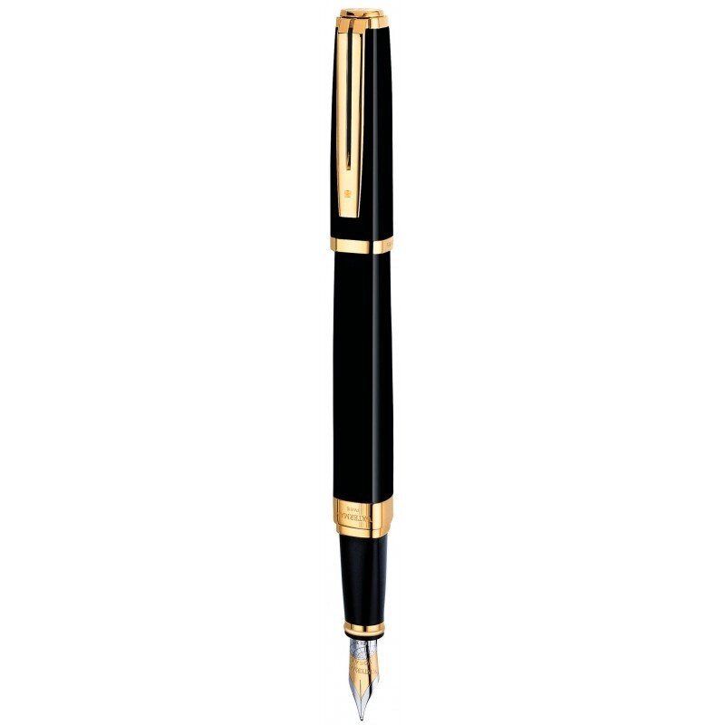 Пір'яна ручка Waterman EXCEPTION Ideal Black GT FP 11 027 від компанії "Cronos" поза часом - фото 1