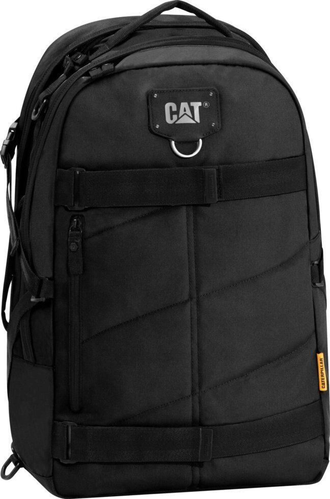 Повсякденний Рюкзак з відділенням для ноутбука CAT Millennial Classic 83433;01 чорний від компанії "Cronos" поза часом - фото 1