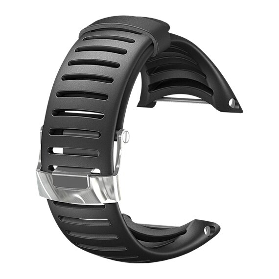 Ремінець для смарт-годин SUUNTO CORE LIGHT ELASTOMER STRAP BLACK від компанії "Cronos" поза часом - фото 1