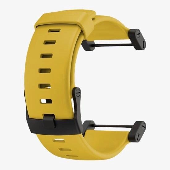 Ремінець для смарт-годин SUUNTO CORE YELLOW CRUSH SILICONE RUBBER STRAP (НАБІР) від компанії "Cronos" поза часом - фото 1