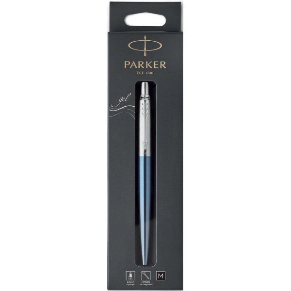 Ручка гелева Parker JOTTER 17 Waterloo Blue CT GEL в подар. уп. LONDON 16 862bL від компанії "Cronos" поза часом - фото 1