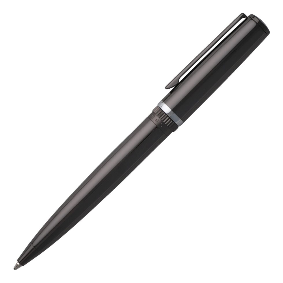 Ручка кулькова Hugo Boss HSN9674D чорна від компанії "Cronos" поза часом - фото 1