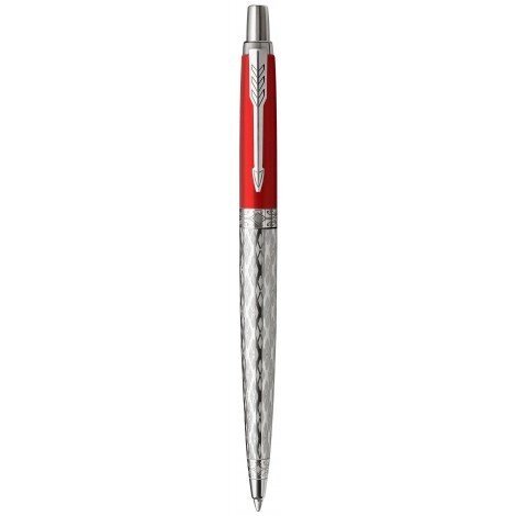 Ручка кулькова Parker JOTTER 17 SE Red Classic CT BP 19 132 сталева з обробкою хромом від компанії "Cronos" поза часом - фото 1