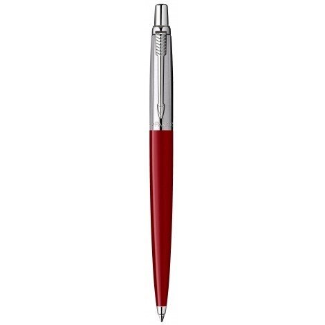 Ручка кулькова Parker Jotter Standart New Red BP 78 032R з пластику, оздоблення хромом від компанії "Cronos" поза часом - фото 1