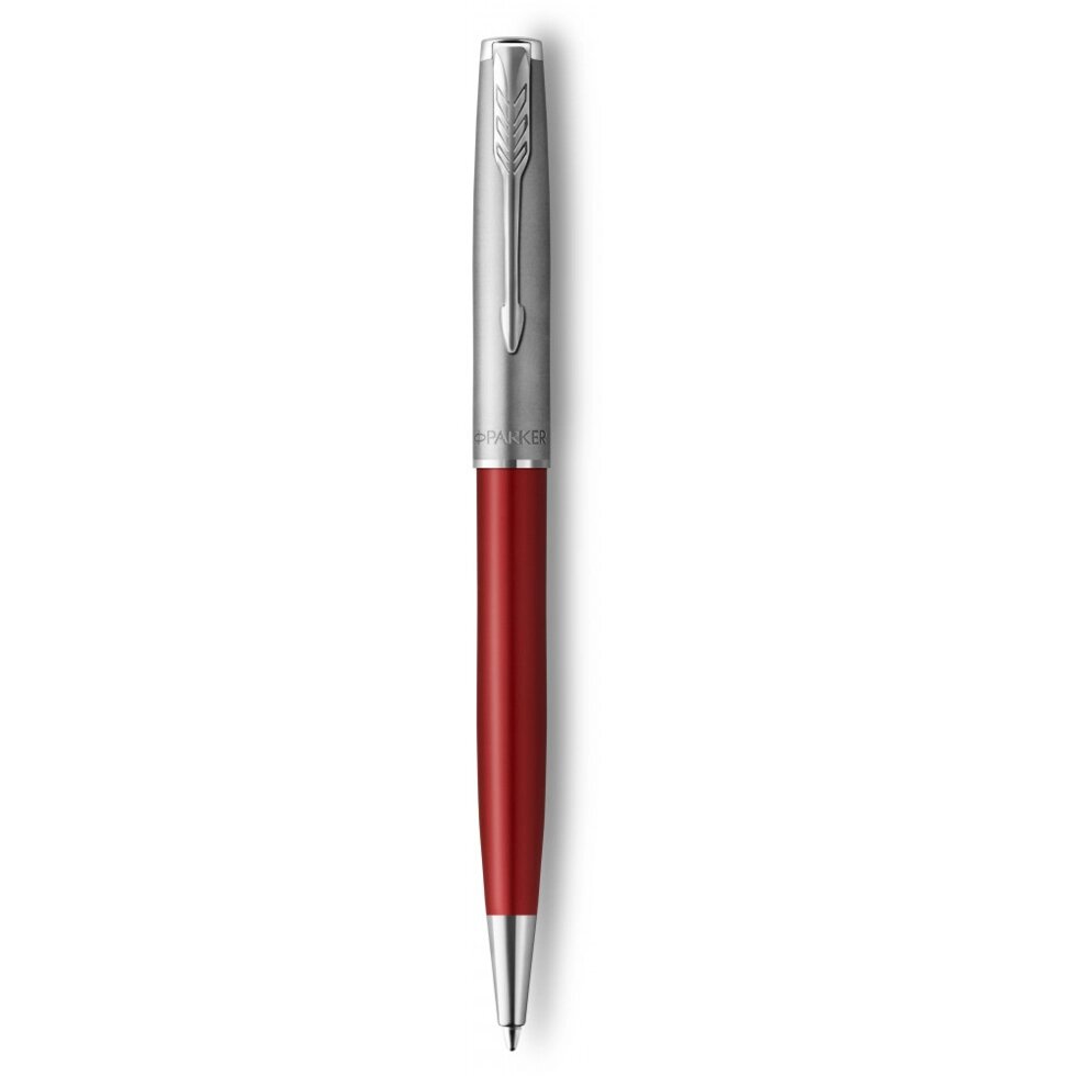 Ручка кулькова Parker SONNET 17 Essentials Metal & Red Lacquer CT BP 83 632 від компанії "Cronos" поза часом - фото 1