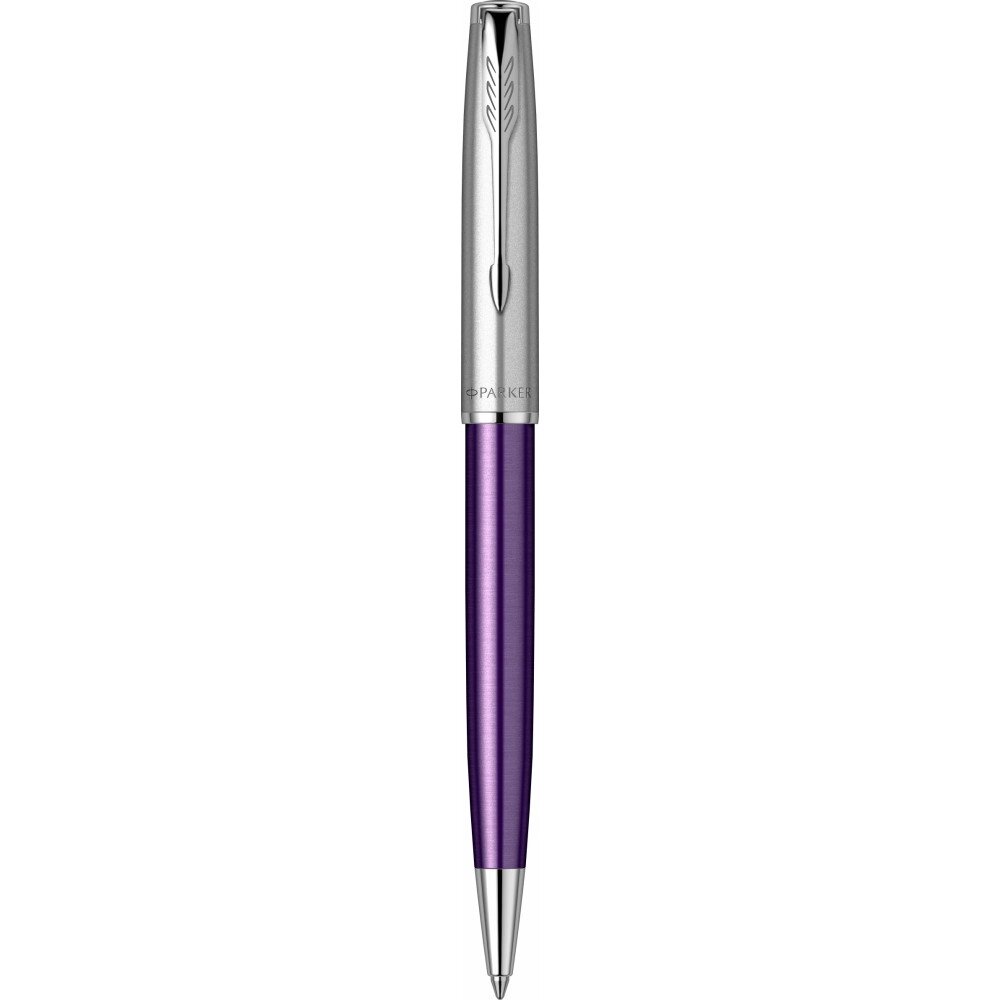 Ручка кулькова Parker SONNET Essentials Metal & Violet Lacquer CT BP 83 432 від компанії "Cronos" поза часом - фото 1