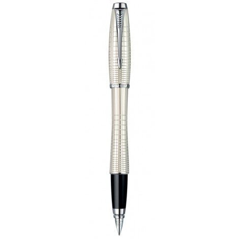 Ручка перова Parker Urban Premium Pearl Metal Chiselled FP 21 212Б від компанії "Cronos" поза часом - фото 1