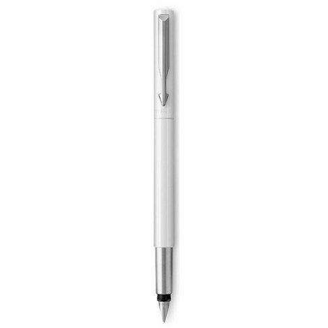 Ручка перова Parker VECTOR 17 White FP F 05 411 від компанії "Cronos" поза часом - фото 1