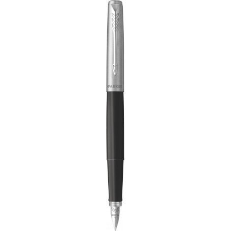 Ручка пір'яна Parker JOTTER 17 Standart Black CT FP F 15 611 від компанії "Cronos" поза часом - фото 1