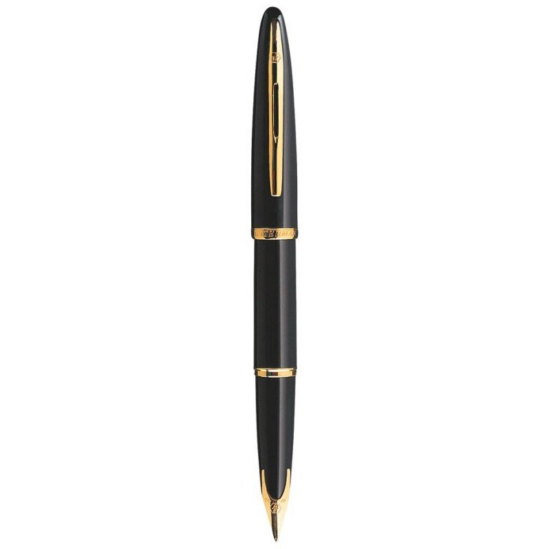 Ручка пір'яна Waterman CARENE Black FP F 11 105 від компанії "Cronos" поза часом - фото 1