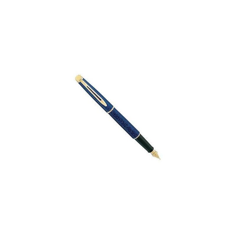 Ручка пір'яна Waterman HEMISPHERE Marblad Blue FP F 12 051 від компанії "Cronos" поза часом - фото 1