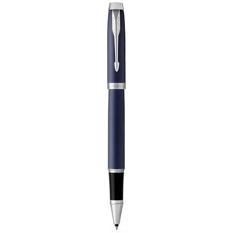 Ручка-ролер Parker IM 17 Blue CT RB 22 422 з латуні синя від компанії "Cronos" поза часом - фото 1