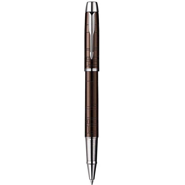 Ручка ролер Parker IM Premium Brown Metallic RB 20 422K від компанії "Cronos" поза часом - фото 1