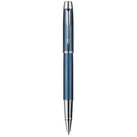 Ручка ролер Parker IM Premium Metallic Blue RB 20 422Г від компанії "Cronos" поза часом - фото 1