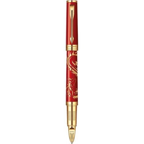 Ручка ролер Parker Ingenuity Red Dragon GT 5TH (Lim. Ed) 90 652R від компанії "Cronos" поза часом - фото 1