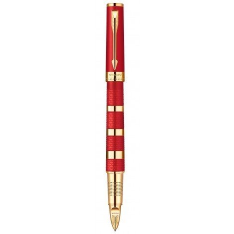 Ручка ролер Parker Ingenuity Rubber Red & Metal GT 5TH 90 652Р від компанії "Cronos" поза часом - фото 1