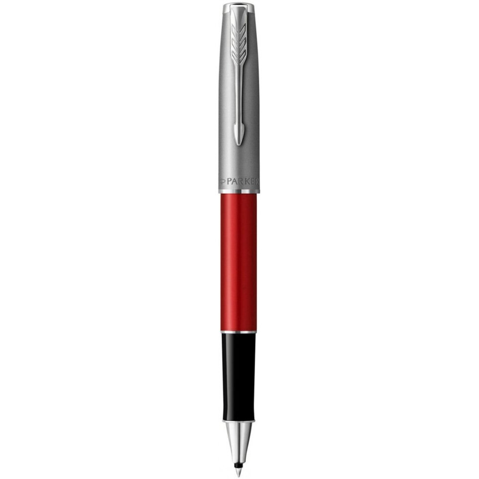 Ручка ролер Parker SONNET 17 Essentials Metal & Red Lacquer CT RB 83 622 від компанії "Cronos" поза часом - фото 1
