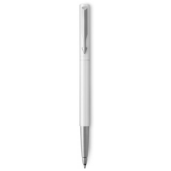 Ручка-ролер Parker VECTOR 17 White RB 05 422 біла з ковпачком від компанії "Cronos" поза часом - фото 1