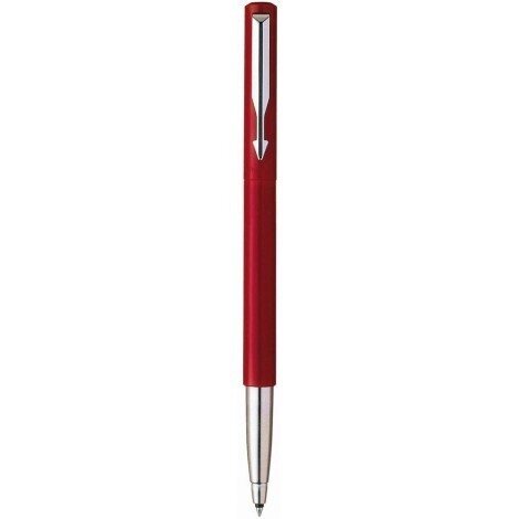 Ручка-ролер Parker Vector Standart New Red RB 03 722R червона з ковпачком від компанії "Cronos" поза часом - фото 1