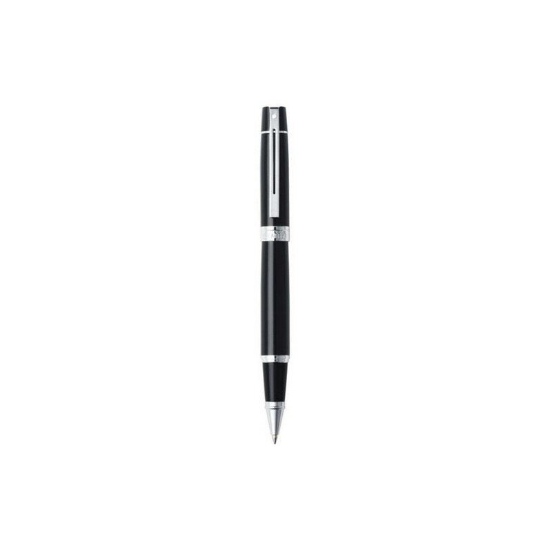 Ручка ролер Sheaffer Gift Collection 300 Glossy Black NT RB Sh931215 від компанії "Cronos" поза часом - фото 1
