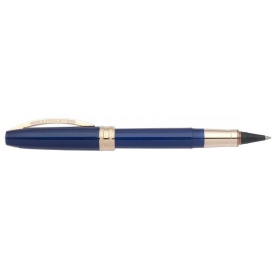 Ручка-ролер Visconti 29620 Michelangelo 2014 Navy Blue RG від компанії "Cronos" поза часом - фото 1