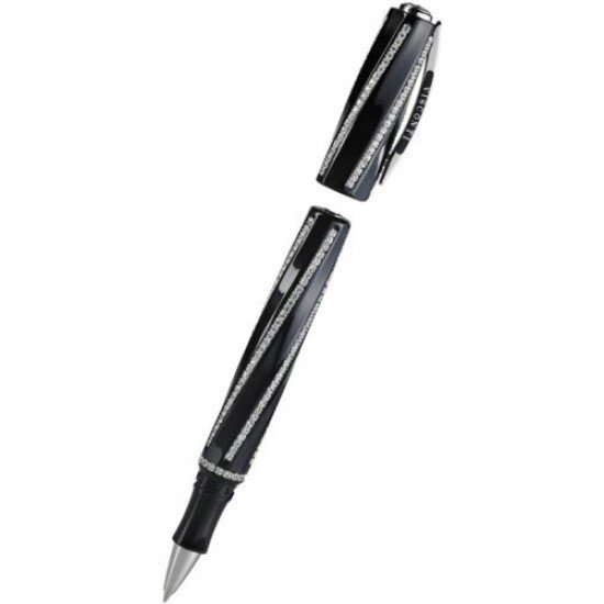 Ручка-ролер Visconti 37402 Divina Royale Black RB від компанії "Cronos" поза часом - фото 1