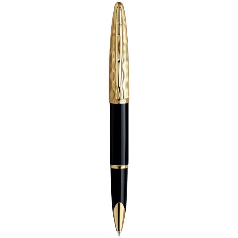 Ручка ролер Waterman Carene Essential Black/Gold RB 41 204 від компанії "Cronos" поза часом - фото 1