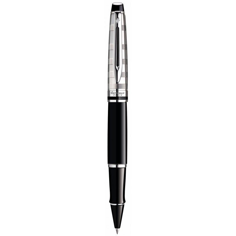 Ручка ролер Waterman Expert Deluxe Black CT RB 40 038 від компанії "Cronos" поза часом - фото 1