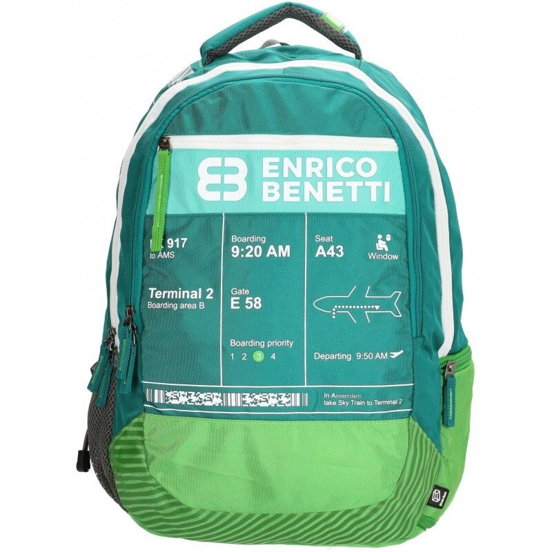 Рюкзак для ноутбука Enrico Benetti WELLINGTON/Green Eb47193 023 від компанії "Cronos" поза часом - фото 1