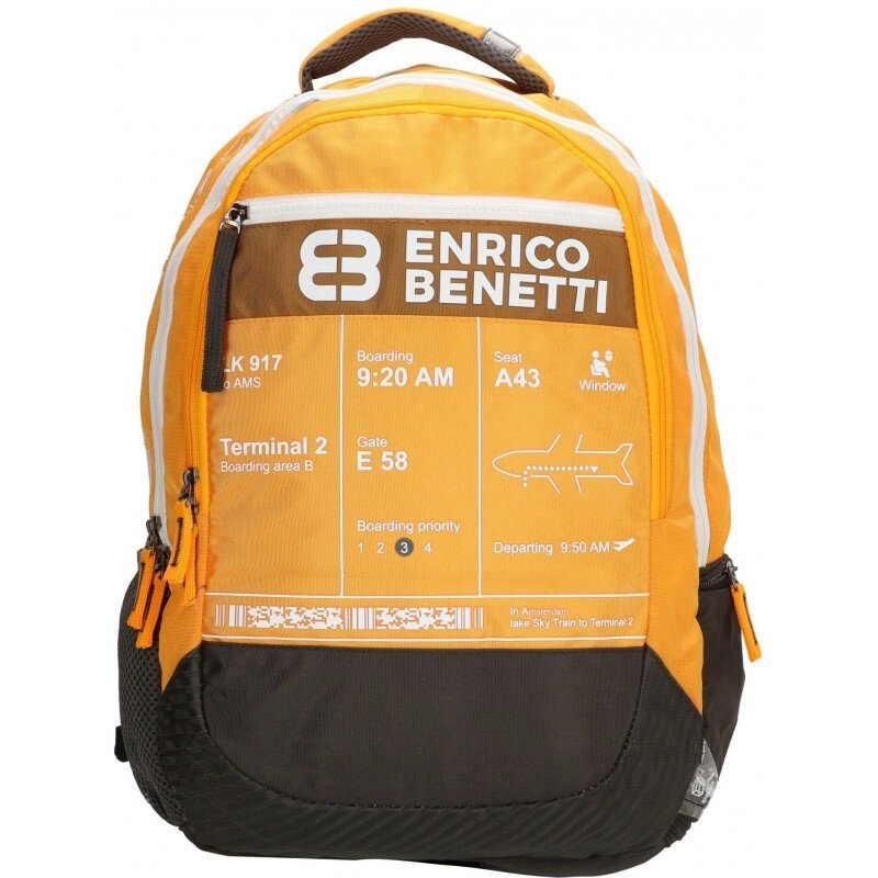 Рюкзак для ноутбука Enrico Benetti WELLINGTON/Yellow Eb47193 027 від компанії "Cronos" поза часом - фото 1