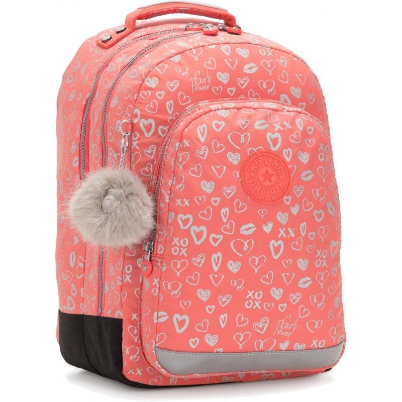 Рюкзак для ноутбука Kipling CLASS ROOM Hearty Pink Met (83S) KI4053_83S від компанії "Cronos" поза часом - фото 1