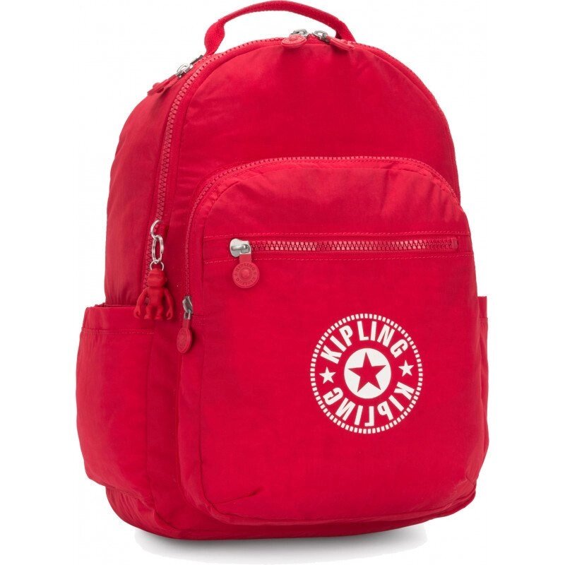 Рюкзак для ноутбука Kipling SEOUL Живий Red (49W) KI3335_49W від компанії "Cronos" поза часом - фото 1