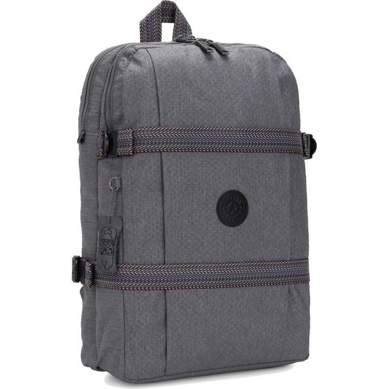 Рюкзак для ноутбука Kipling TAMIKO P Carbon Emb C (59R) KI4726_59R від компанії "Cronos" поза часом - фото 1