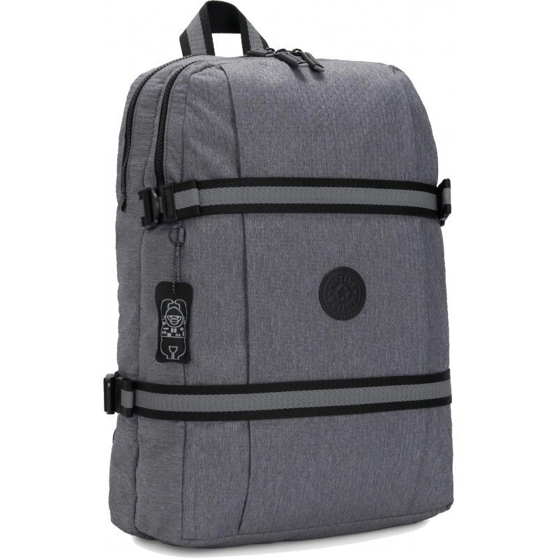 Рюкзак для ноутбука Kipling TAMIKO P Carbon Emb Ref (57V) KI4726_57V від компанії "Cronos" поза часом - фото 1