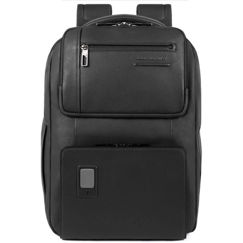 Рюкзак для ноутбука Piquadro AKRON/Black CA5103AO_N від компанії "Cronos" поза часом - фото 1