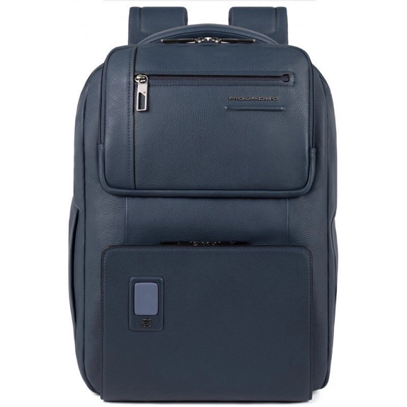 Рюкзак для ноутбука Piquadro AKRON/Blue CA5103AO_BLU від компанії "Cronos" поза часом - фото 1