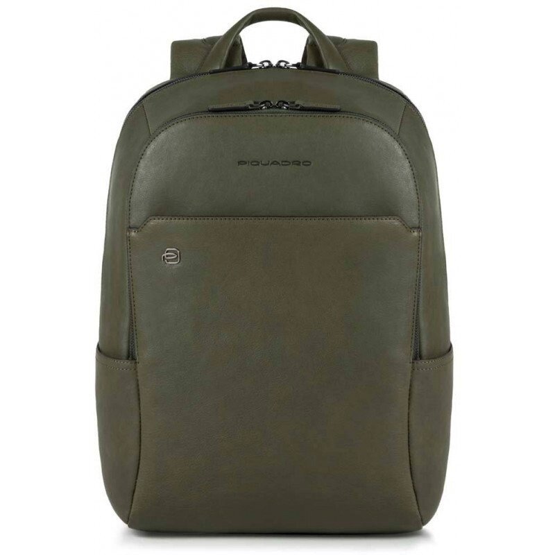 Рюкзак для ноутбука Piquadro BK SQUARE/Green CA3214B3_VE від компанії "Cronos" поза часом - фото 1