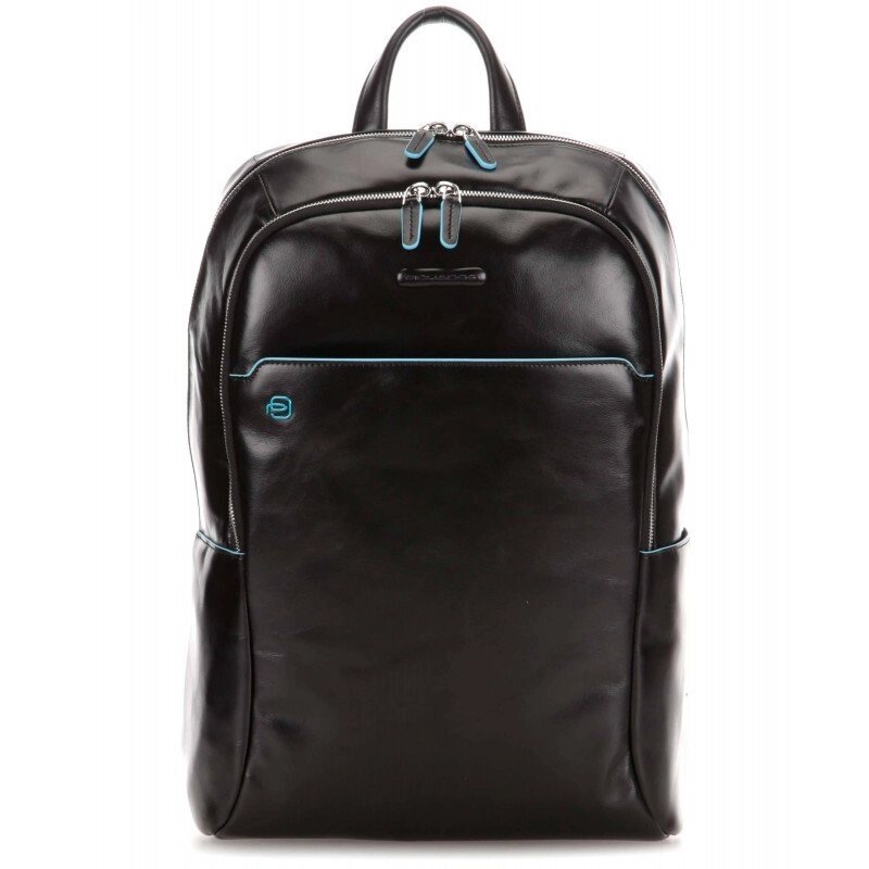 Рюкзак для ноутбука Piquadro BL SQUARE/Black CA4762B2_N від компанії "Cronos" поза часом - фото 1